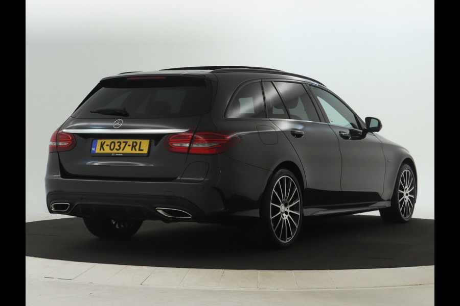Mercedes-Benz C-Klasse Estate 300 e Business Solution AMG | Panoramadak | Multispaaks lichtmetalen velgen | Navigatie | Parking support | Inclusief 24 maanden MB Certified garantie voor Europa.