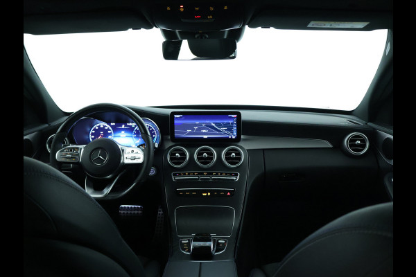 Mercedes-Benz C-Klasse Estate 300 e Business Solution AMG | Panoramadak | Multispaaks lichtmetalen velgen | Navigatie | Parking support | Inclusief 24 maanden MB Certified garantie voor Europa.