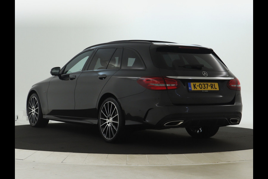 Mercedes-Benz C-Klasse Estate 300 e Business Solution AMG | Panoramadak | Multispaaks lichtmetalen velgen | Navigatie | Parking support | Inclusief 24 maanden MB Certified garantie voor Europa.