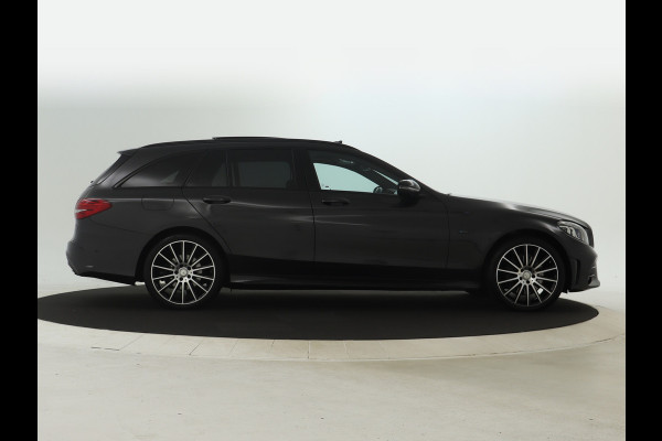 Mercedes-Benz C-Klasse Estate 300 e Business Solution AMG | Panoramadak | Multispaaks lichtmetalen velgen | Navigatie | Parking support | Inclusief 24 maanden MB Certified garantie voor Europa.