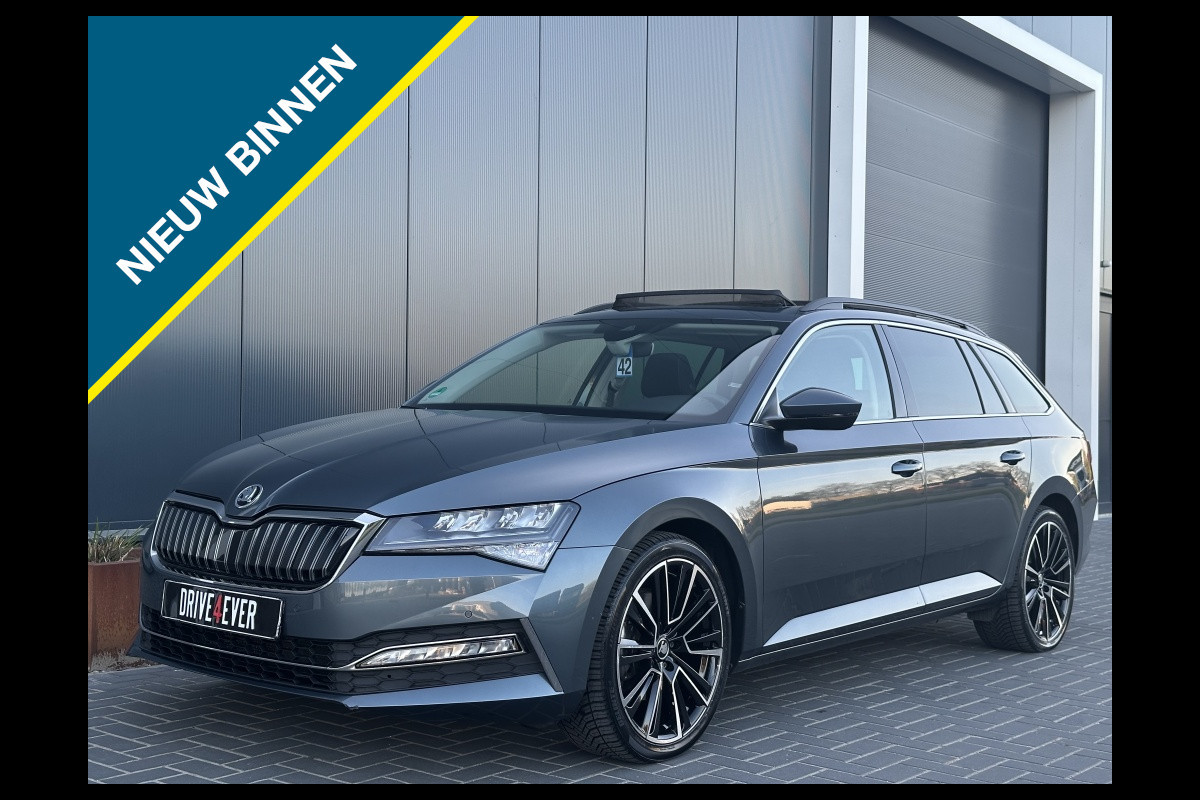 Škoda Superb Combi 1.4 TSI iV Sp. Bns TREKHAAK PANO NAVI CR CONTROL ECC PDC Škoda Superb Combi 1.4 TSI iV Sp. Bns TREKHAAK PANO NAVI CR CONTROL ECC PDC