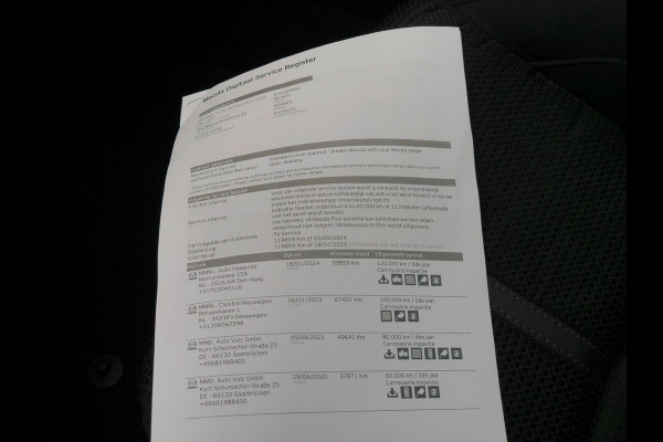 Mazda 3 2.0 SkyActiv-G 120 SkyLease GT | Head-Up, Navi, Camera, Stoel+Stuurverw., Climate | Dealeronderhouden | Eternal Blue |