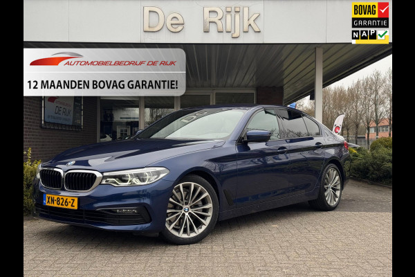BMW 5 Serie 520i Corporate Lease High Executive | Leder, El. Stoel, Navi, Stoelverw., Climate, Cruise, DAB| NAP |