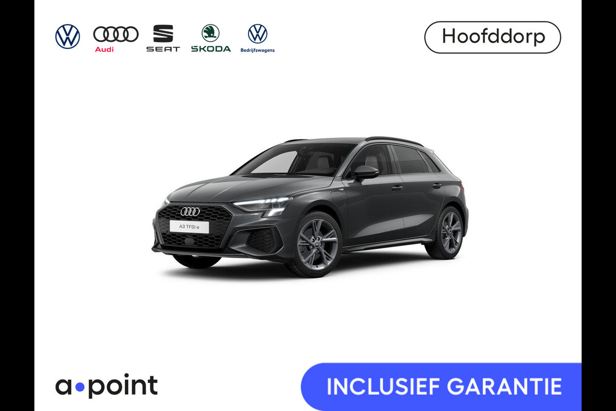 Audi A3 Sportback 40 TFSI e S edition 204 pk S-tronic | Verlengde garantie | Navigatie | Trekhaak (afneembaar) | Parkeersensoren (Park assist) | Adaptieve cruise control | Stoelverwarming | S-Line | Audi A3 Sportback 40 TFSI e S edition 204 pk S-tronic | Verlengde garantie | Navigatie | Trekhaak (afneembaar) | Parkeersensoren (Park assist) | Adaptieve cruise control | Stoelverwarming | S-Line |