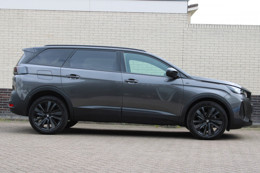 Peugeot 5008 1.2 PureTech 130PK Automaat GT | Black Pack | Adaptieve Cruise | 7-Persoons | Led | BLIS | Navigatie