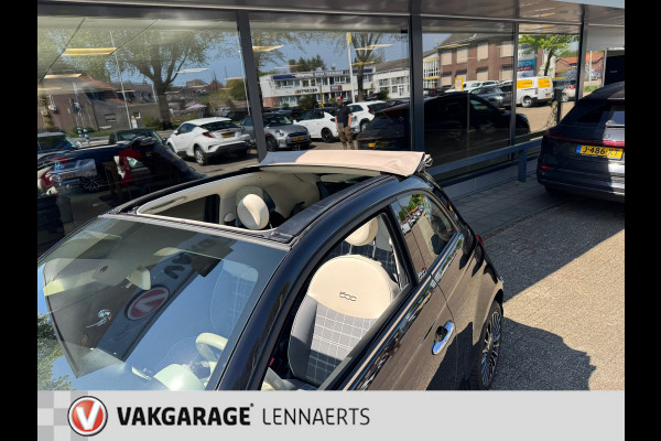 Fiat 500C 1.2 8V Lounge, 16"LM, Airco, ect. Rijklaarprijs / 12 mnd garantie