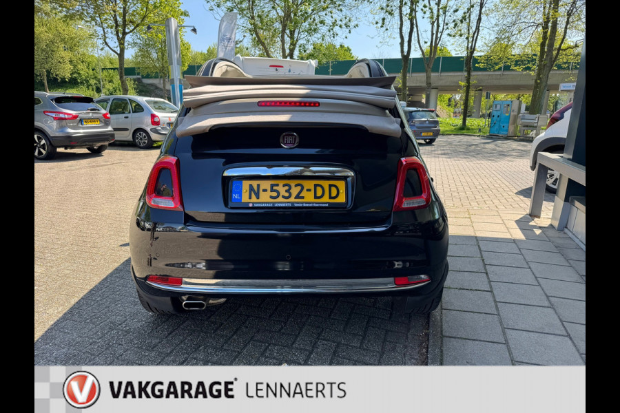 Fiat 500C 1.2 8V Lounge, 16"LM, Airco, ect. Rijklaarprijs / 12 mnd garantie