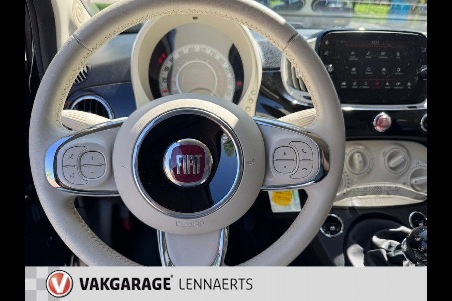 Fiat 500C 1.2 8V Lounge, 16"LM, Airco, ect. Rijklaarprijs / 12 mnd garantie