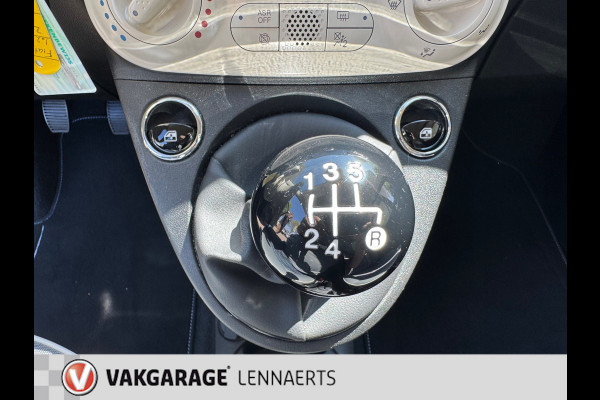 Fiat 500C 1.2 8V Lounge, 16"LM, Airco, ect. Rijklaarprijs / 12 mnd garantie
