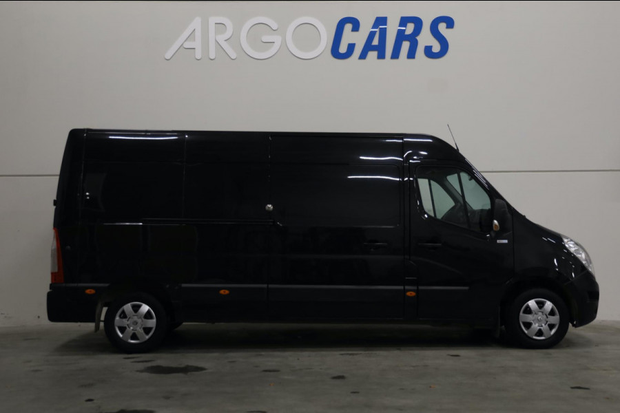Renault Master T35 ZWART 2.3 dCi L3/H2 146PK NAVI CAMERA AIRCO LEASE v/a €112,- p.m. inruil mogelijk