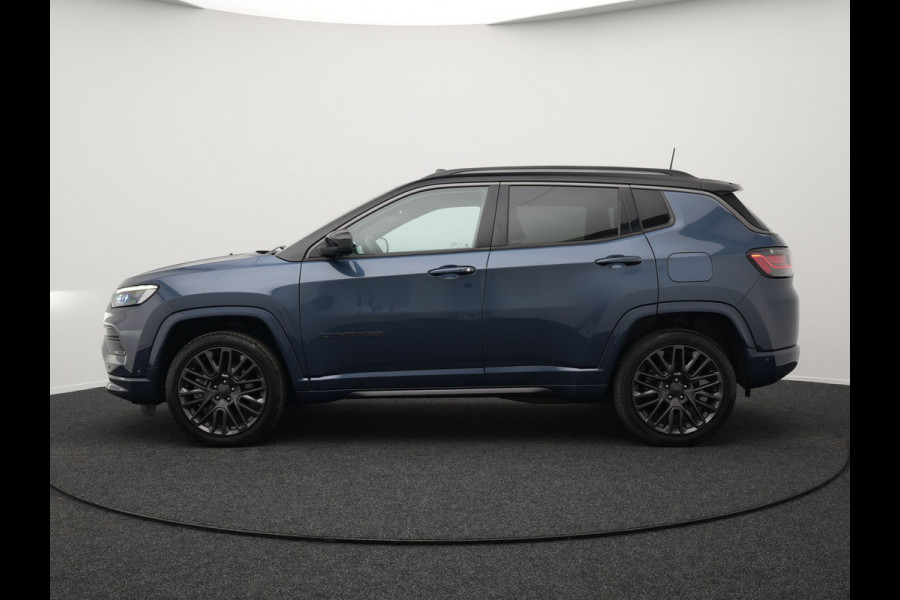 Jeep Compass 4xe 240 Plug-in Hybrid Electric S PHEV | Panodak | Trekhaak Afn | Adaptive Cruise | 360 Camera | Alpine Audio |  Lederen Sportstoelen Memory & Ventilatie | Keyless | 19"L.M |