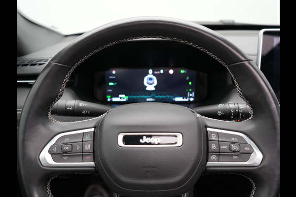 Jeep Compass 4xe 240 Plug-in Hybrid Electric S PHEV | Panodak | Trekhaak Afn | Adaptive Cruise | 360 Camera | Alpine Audio |  Lederen Sportstoelen Memory & Ventilatie | Keyless | 19"L.M |