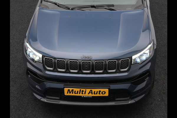 Jeep Compass 4xe 240 Plug-in Hybrid Electric S PHEV | Panodak | Trekhaak Afn | Adaptive Cruise | 360 Camera | Alpine Audio |  Lederen Sportstoelen Memory & Ventilatie | Keyless | 19"L.M |