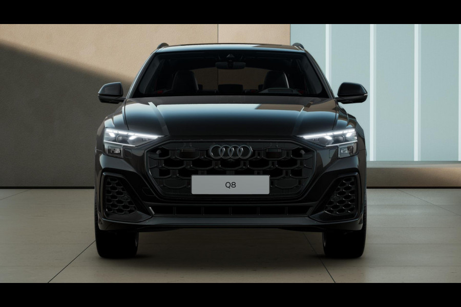 Audi Q8 55 TFSI e quattro Pro Line S panoramadak, head-up display, vierwielbesturing, B&O soundsysteem, comfortsleutel, sportstoelen plus, assistentie pakket PLUS, leder interieur uitgebreid, 23"LM velgen