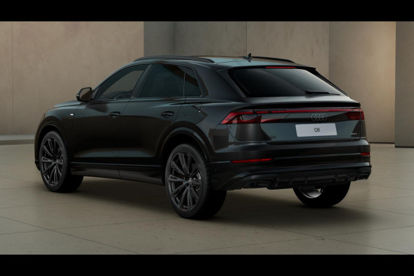 Audi Q8 55 TFSI e quattro Pro Line S panoramadak, head-up display, vierwielbesturing, B&O soundsysteem, comfortsleutel, sportstoelen plus, assistentie pakket PLUS, leder interieur uitgebreid, 23"LM velgen