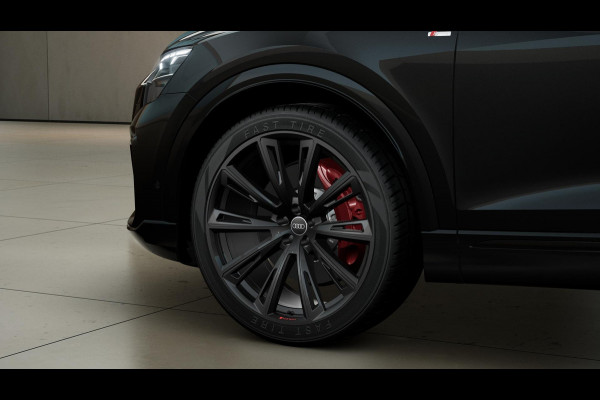 Audi Q8 55 TFSI e quattro Pro Line S panoramadak, head-up display, vierwielbesturing, B&O soundsysteem, comfortsleutel, sportstoelen plus, assistentie pakket PLUS, leder interieur uitgebreid, 23"LM velgen