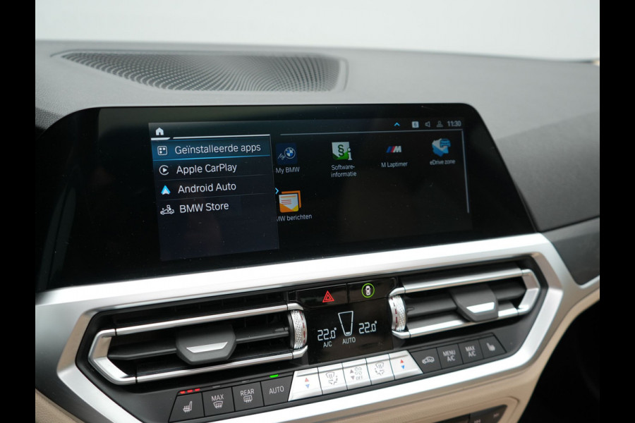 BMW 3 Serie Touring 320e Sportline Plug In Hybrid Dealer O.H PHEV | Panodak | Lederen Sportstoelen Verwarmd | 18"L.M | Sfeerverlichting | Apple Carplay | HIFI | Virtual | LED |
