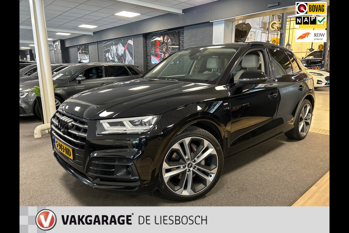 Audi Q5 50 TFSI e quattro S edition/s-line/leer/pano /B&O/21 inch/luchtvering Audi Q5 50 TFSI e quattro S edition/s-line/leer/pano /B&O/21 inch/luchtvering