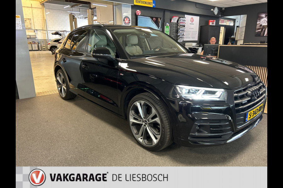 Audi Q5 50 TFSI e quattro S edition/s-line/leer/pano /B&O/21 inch/luchtvering