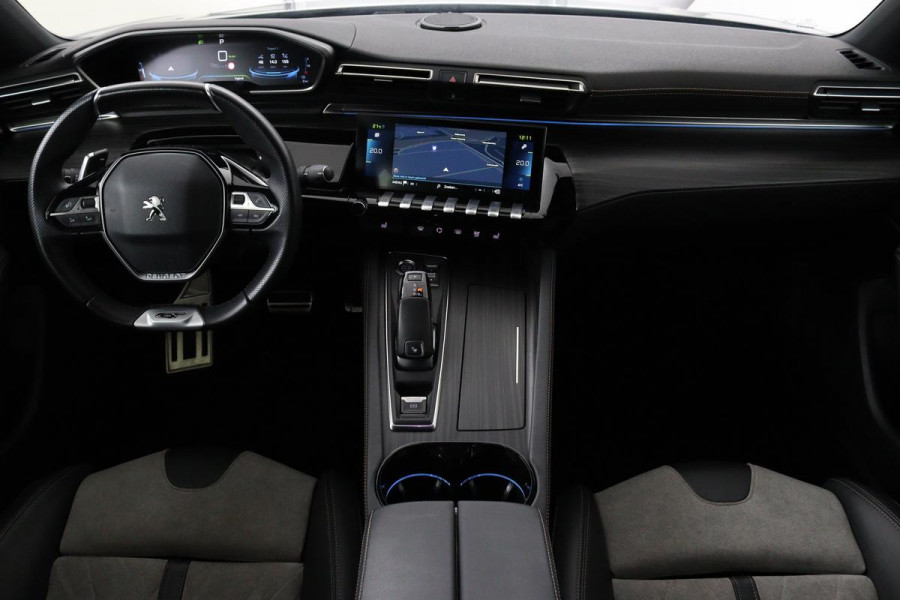 Peugeot 508 1.6 HYbrid GT | Stoelverwarming | Focal Sound | Leder/Alcantara | Carplay | Camera | Adaptive cruise | Navigatie | Full LED | Keyless | PHEV