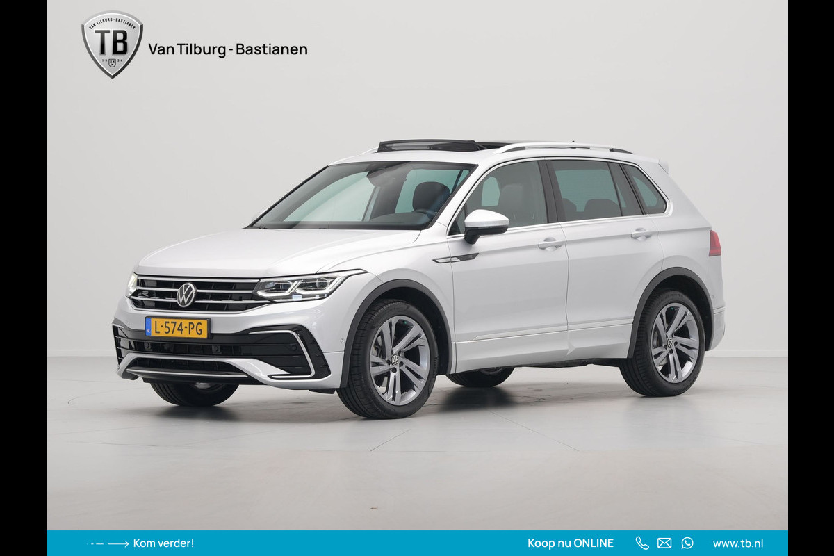 Volkswagen Tiguan 1.5 TSI 150pk DSG R-Line Panoramadak Navigatie Wegkl. trekhaak Camera Volkswagen Tiguan 1.5 TSI 150pk DSG R-Line Panoramadak Navigatie Wegkl. trekhaak Camera
