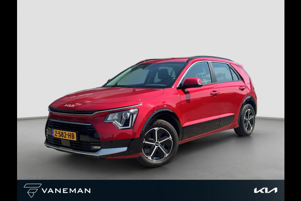Kia Niro 1.6 GDi Hybrid DynamicLine Automaat | Navi | Key-Less | Apple Carplay & Android Auto | Camera | Cruise | H-Leder |