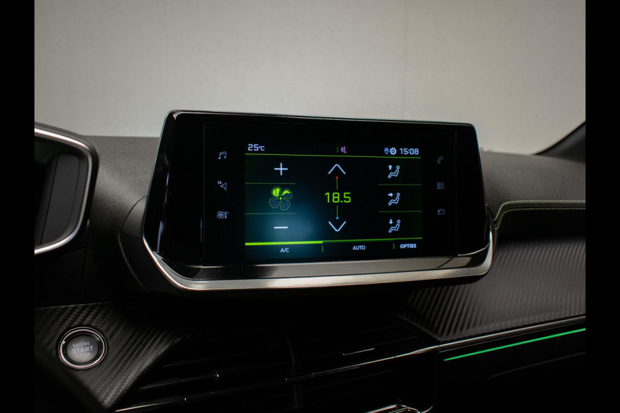 Peugeot 208 1.2 PureTech GT-Line (APPLE CARPLAY,NAVI,LED,SPORTSTOELEN,SFEER,CRUISE,CLIMATE,GETINT,CAMERA,3DVIEW,PDC,NETTESTAAT)