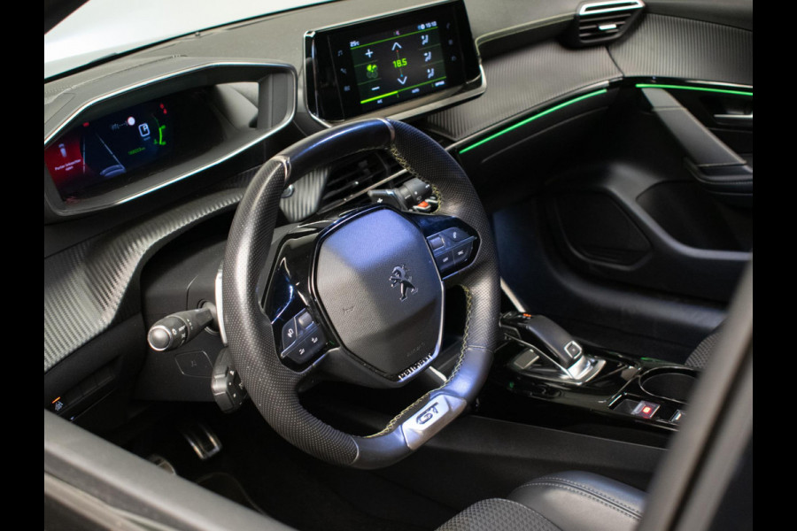 Peugeot 208 1.2 PureTech GT-Line (APPLE CARPLAY,NAVI,LED,SPORTSTOELEN,SFEER,CRUISE,CLIMATE,GETINT,CAMERA,3DVIEW,PDC,NETTESTAAT)