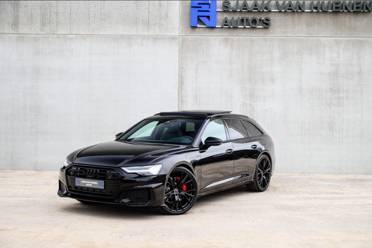 Audi A6 Avant 55 TFSI e Quattro Competition S line Edition 367pk Automaat! Kuipstoelen|Panoramadak|Virtual Cockpit|HD Matrix|Black Audi A6 Avant 55 TFSI e Quattro Competition S line Edition 367pk Automaat! Kuipstoelen|Panoramadak|Virtual Cockpit|HD Matrix|Black