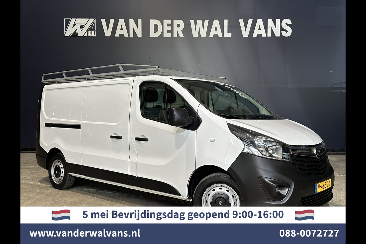 Opel Vivaro 1.6 CDTI 126pk L2H1 inrichting Euro6 Airco | Camera | Navigatie | Imperiaal | Trekhaak Cruisecontrol, Parkeersensoren, Bijrijdersbank Opel Vivaro 1.6 CDTI 126pk L2H1 inrichting Euro6 Airco | Camera | Navigatie | Imperiaal | Trekhaak Cruisecontrol, Parkeersensoren, Bijrijdersbank