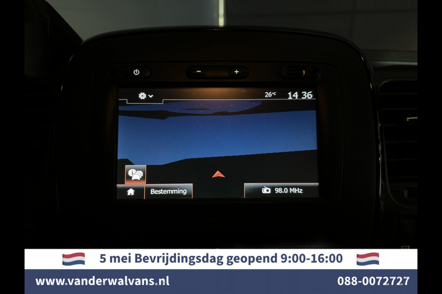 Opel Vivaro 1.6 CDTI 126pk L2H1 inrichting Euro6 Airco | Camera | Navigatie | Imperiaal | Trekhaak Cruisecontrol, Parkeersensoren, Bijrijdersbank
