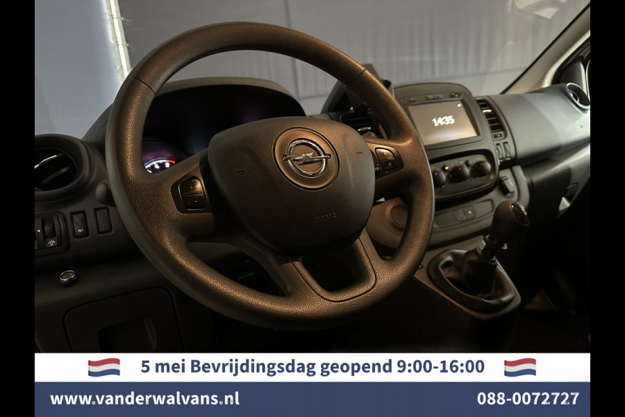 Opel Vivaro 1.6 CDTI 126pk L2H1 inrichting Euro6 Airco | Camera | Navigatie | Imperiaal | Trekhaak Cruisecontrol, Parkeersensoren, Bijrijdersbank