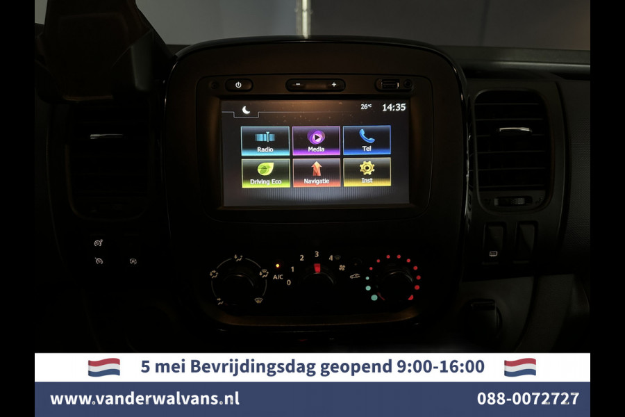 Opel Vivaro 1.6 CDTI 126pk L2H1 inrichting Euro6 Airco | Camera | Navigatie | Imperiaal | Trekhaak Cruisecontrol, Parkeersensoren, Bijrijdersbank