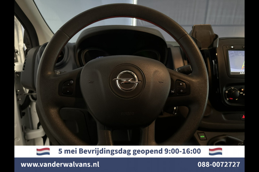 Opel Vivaro 1.6 CDTI 126pk L2H1 inrichting Euro6 Airco | Camera | Navigatie | Imperiaal | Trekhaak Cruisecontrol, Parkeersensoren, Bijrijdersbank