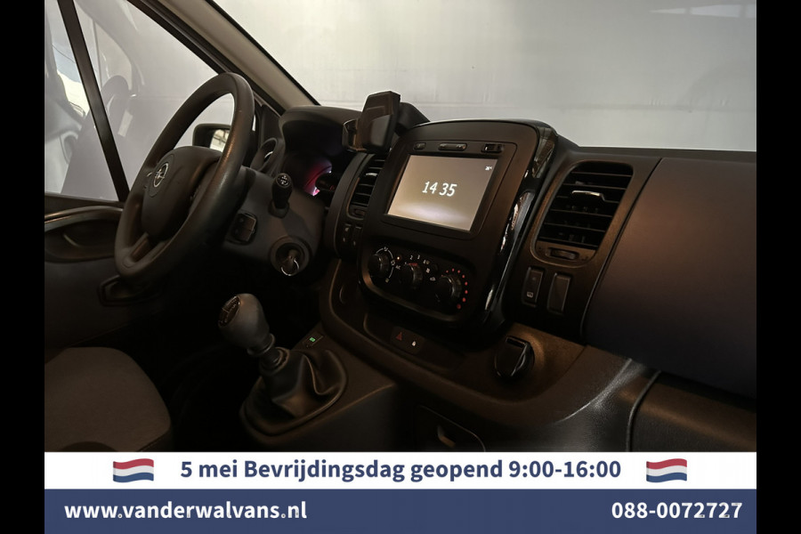 Opel Vivaro 1.6 CDTI 126pk L2H1 inrichting Euro6 Airco | Camera | Navigatie | Imperiaal | Trekhaak Cruisecontrol, Parkeersensoren, Bijrijdersbank