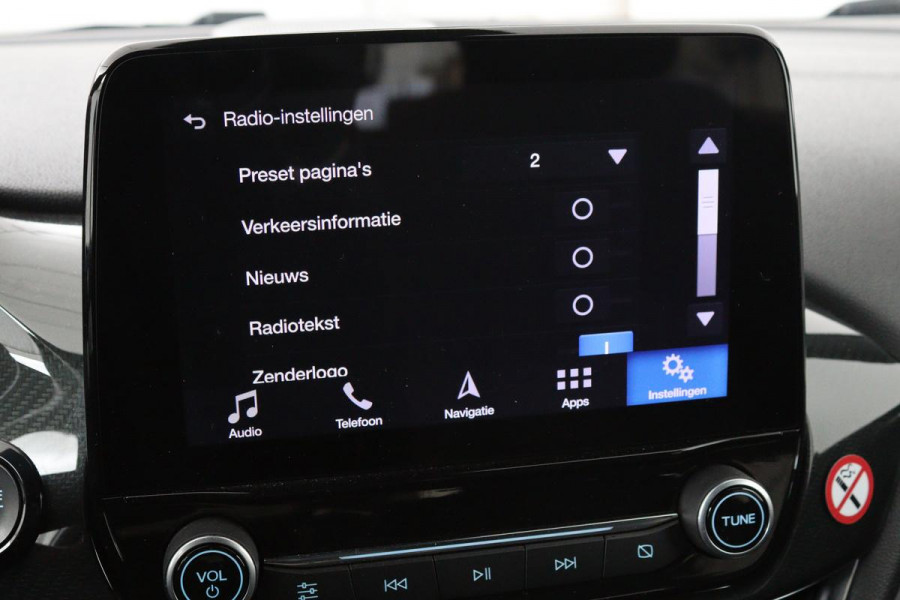 Ford Fiesta 1.0 EcoBoost ST-Line | Carplay | Navigatie | Climate control | Cruise control | Parkeerhulp | Bluetooth