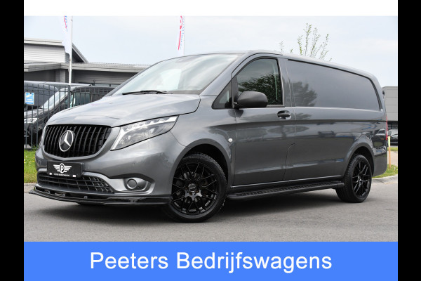Mercedes-Benz Vito 116 CDI L2 AMG Edition Camera, Cruise, Carplay, 164PK, LED, Multimedia, Sensoren, Automaat, 3 zits, Uniek!