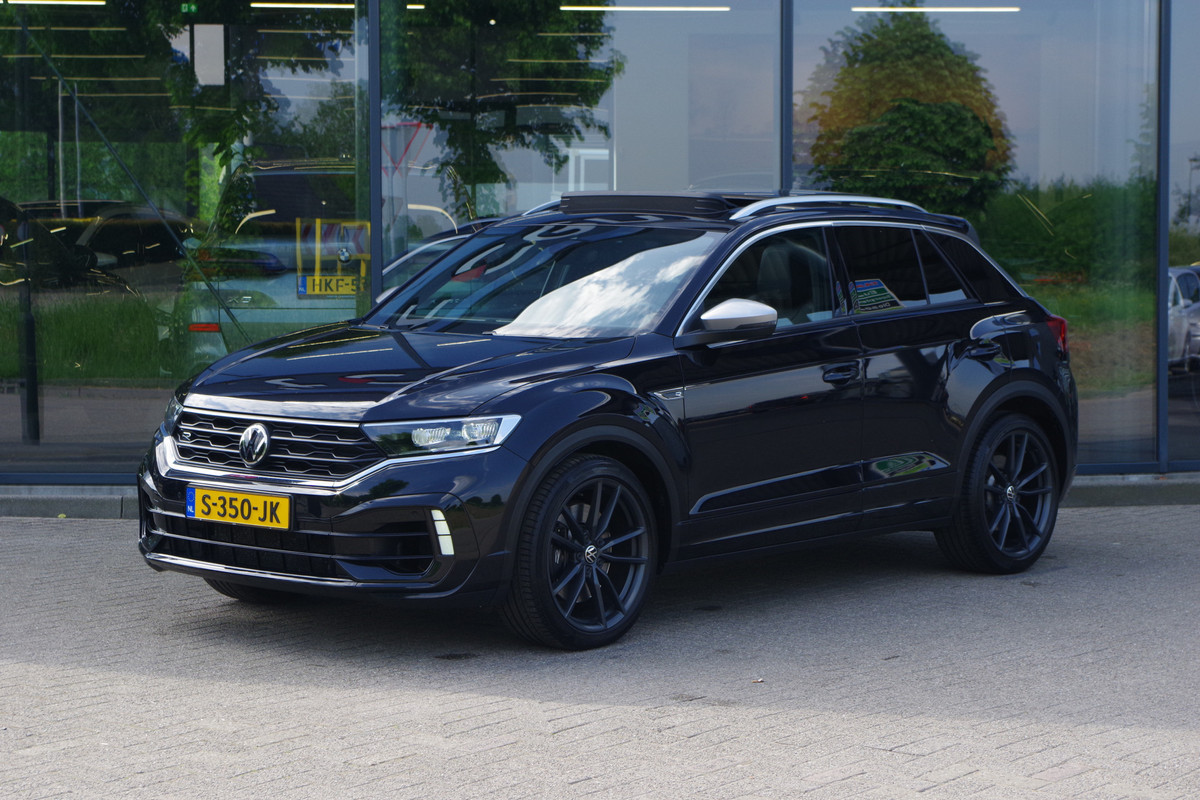 Volkswagen T-Roc 2.0 TSI 4Motion R 300 PK, Panoramadak, Akrapovic, DCC, 19" Pretoria, Beats Audio, Elek. Trekhaak, Camera, Volkswagen T-Roc 2.0 TSI 4Motion R 300 PK, Panoramadak, Akrapovic, DCC, 19" Pretoria, Beats Audio, Elek. Trekhaak, Camera,
