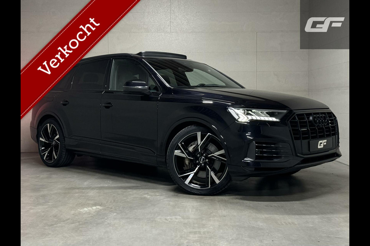 Audi Q7 55 TFSI e Quattro S-Line BlackEdition RS-Seats Lucht Audi Q7 55 TFSI e Quattro S-Line BlackEdition RS-Seats Lucht
