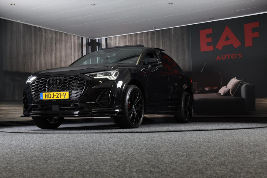Audi Q3 Sportback 45 TFSI e S Line / 21 Inch / AUT / Acc / Lane Assist / Camera / Dode Hoek / Open Panoramadak / Matrix