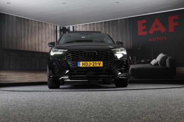 Audi Q3 Sportback 45 TFSI e S Line / 21 Inch / AUT / Acc / Lane Assist / Camera / Dode Hoek / Open Panoramadak / Matrix
