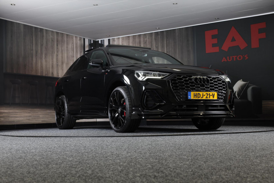 Audi Q3 Sportback 45 TFSI e S Line / 21 Inch / AUT / Acc / Lane Assist / Camera / Dode Hoek / Open Panoramadak / Matrix