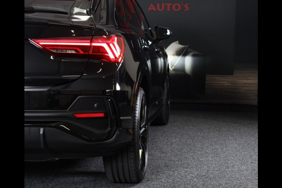 Audi Q3 Sportback 45 TFSI e S Line / 21 Inch / AUT / Acc / Lane Assist / Camera / Dode Hoek / Open Panoramadak / Matrix