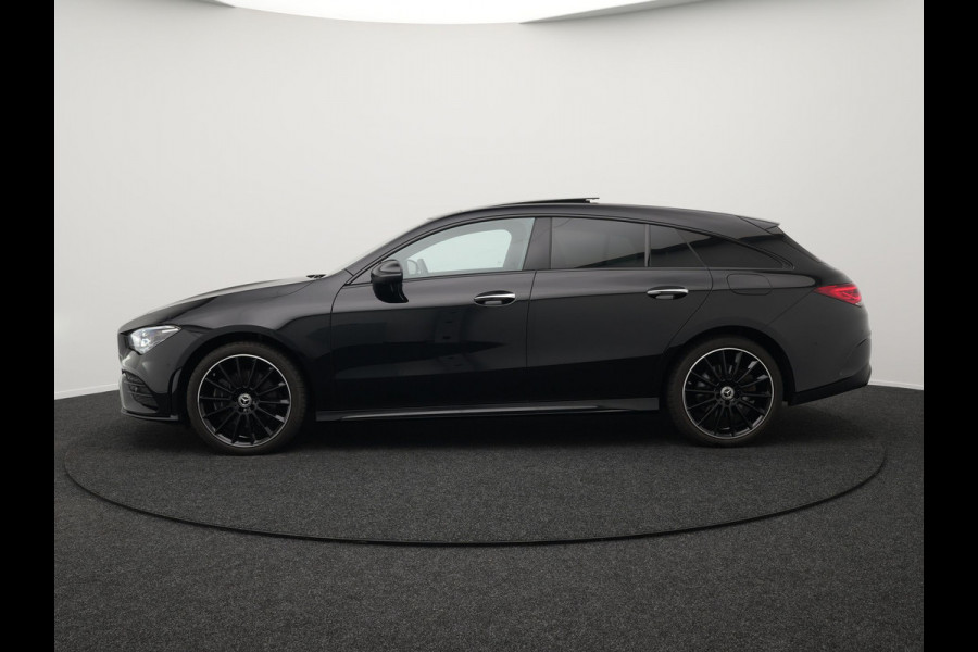 Mercedes-Benz CLA-Klasse Shooting Brake 250 e AMG Plug In Hybrid PHEV | Panodak | Alcantara Sportstoelen Verwarmd & Ventilatie | Widescreen Navi | L.M. 19" | Sfeerverlichting | Carplay | 360 Camera |
