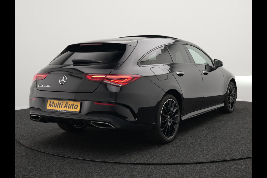Mercedes-Benz CLA-Klasse Shooting Brake 250 e AMG Plug In Hybrid PHEV | Panodak | Alcantara Sportstoelen Verwarmd & Ventilatie | Widescreen Navi | L.M. 19" | Sfeerverlichting | Carplay | 360 Camera |