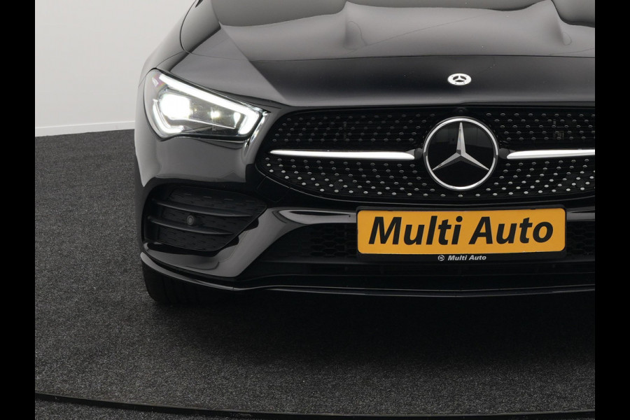 Mercedes-Benz CLA-Klasse Shooting Brake 250 e AMG Plug In Hybrid PHEV | Panodak | Alcantara Sportstoelen Verwarmd & Ventilatie | Widescreen Navi | L.M. 19" | Sfeerverlichting | Carplay | 360 Camera |