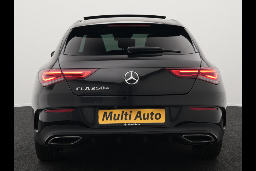 Mercedes-Benz CLA-Klasse Shooting Brake 250 e AMG Plug In Hybrid PHEV | Panodak | Alcantara Sportstoelen Verwarmd & Ventilatie | Widescreen Navi | L.M. 19" | Sfeerverlichting | Carplay | 360 Camera |