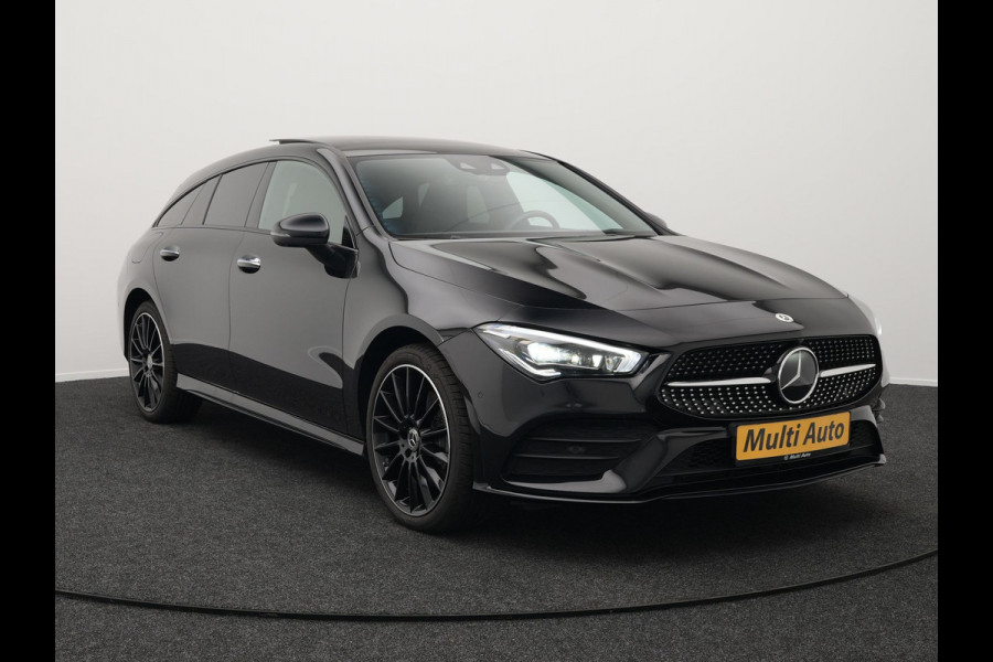 Mercedes-Benz CLA-Klasse Shooting Brake 250 e AMG Plug In Hybrid PHEV | Panodak | Alcantara Sportstoelen Verwarmd & Ventilatie | Widescreen Navi | L.M. 19" | Sfeerverlichting | Carplay | 360 Camera |