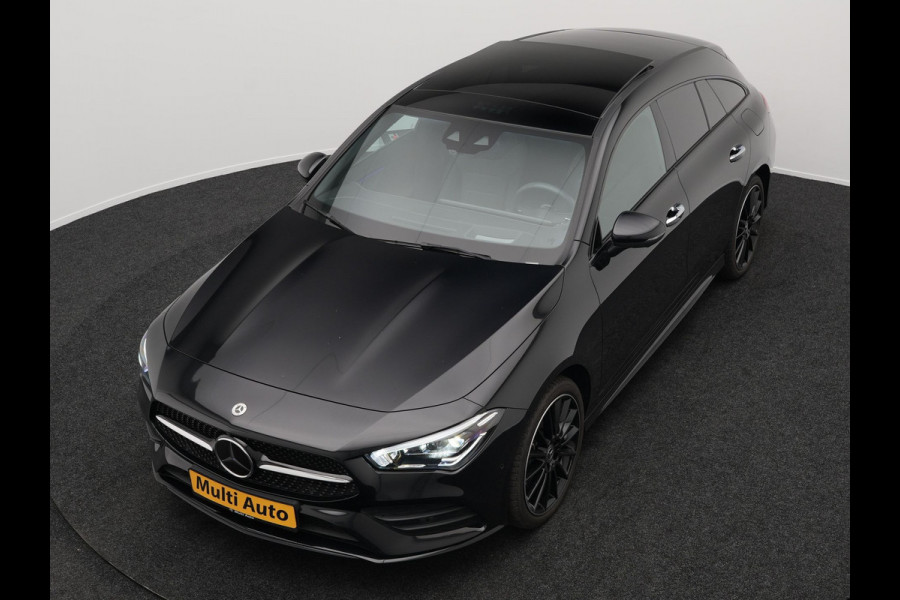 Mercedes-Benz CLA-Klasse Shooting Brake 250 e AMG Plug In Hybrid PHEV | Panodak | Alcantara Sportstoelen Verwarmd & Ventilatie | Widescreen Navi | L.M. 19" | Sfeerverlichting | Carplay | 360 Camera |