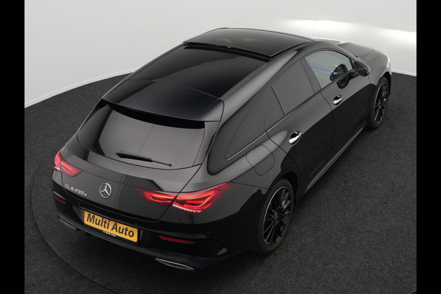 Mercedes-Benz CLA-Klasse Shooting Brake 250 e AMG Plug In Hybrid PHEV | Panodak | Alcantara Sportstoelen Verwarmd & Ventilatie | Widescreen Navi | L.M. 19" | Sfeerverlichting | Carplay | 360 Camera |